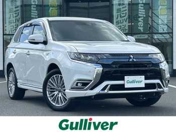 三菱 アウトランダー ＰＨＥＶ G プレミアムパッケージ 純正ナビ 全方位カメラ 合皮シート ETC BSM