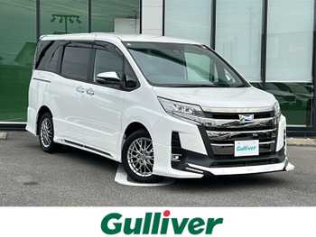 トヨタ ノア ハイブリッド Si ダブルバイビーⅢ TRDエアロ/純正9インチナビ/フルセグTV
