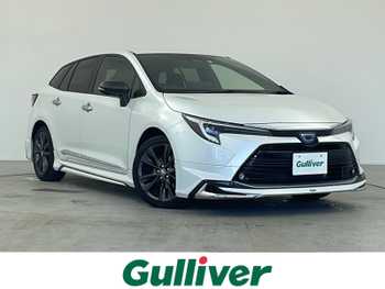 トヨタ カローラツーリング ハイブリッド ダブルバイビー 純10.25型ナビ モデリスタ 合皮シート