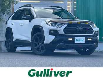 トヨタ ＲＡＶ４ アドベンチャー オフロードPKG 社外9型ナビ　温冷シート　電動Rゲート