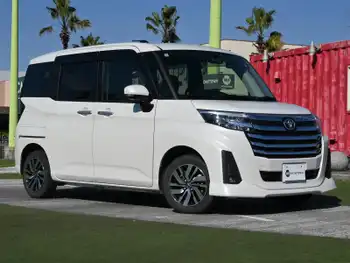 トヨタ ルーミー カスタムG 禁煙 カロッツェリアナビ 全方位 両側電動