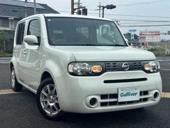 日産 キューブ 15X パーティーレッドセレ
