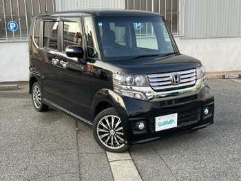 ホンダ Ｎ ＢＯＸ カスタム G ターボパッケージ ワンオーナー 両側パワスラ 社外メモリナビ