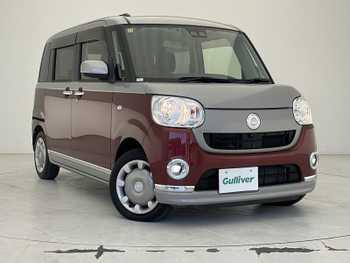 ダイハツ ムーヴ キャンバス X ブラックインテリア リミテッド SAⅢ 社外ナビ TV パノラマモニター 両パワスラ