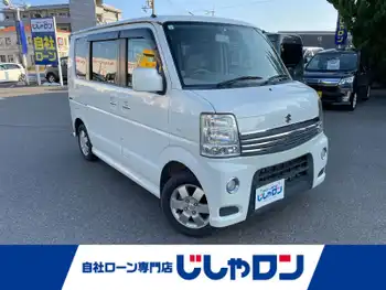 スズキ エブリィ ワゴン PZターボ 社外SDナビTV/Bluetooth/片側パワスラ/ETC