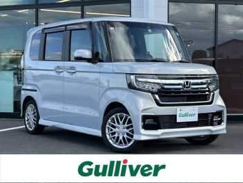 ホンダ Ｎ ＢＯＸ カスタム L ターボ 衝突軽減 9型ナビ Bカメラ ETC 両パワスラ