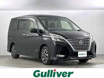 日産 セレナ ハイウェイスター V 純正10型SDナビ 後席モニター 衝突軽減 ETC