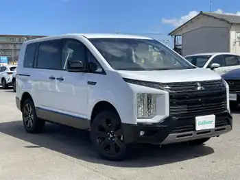 三菱 デリカＤ：５ シャモニー 登録済未使用車 D:5専用11型ナビ TV LED AW