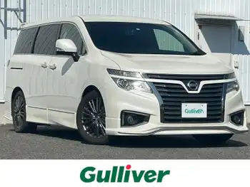 日産 エルグランド 250HWS プレミアム アーバンクロム 純正ナビ Bカメ 後席モニター IMPUL LED BT