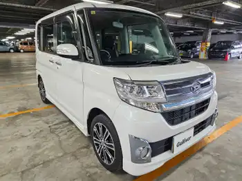 ダイハツ タント カスタム RS ワンオーナー 純正ナビTV 両側Pスラ ETC