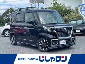 スズキ スペーシア カスタム HYBRID XS ターボ 純正ナビTV全周囲モニター