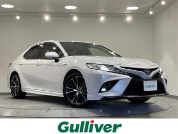 トヨタ カムリ WSレザーパッケージ 純正8型ナビ JBL 追従走行 衝突軽減 ETC2.0