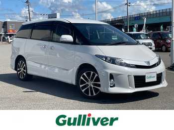 トヨタ エスティマ アエラス プレミアムエディション 4WD 純正8型ナビ TV Bカメラ 両側Pスラ