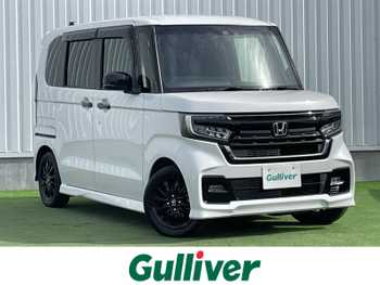 ホンダ Ｎ ＢＯＸ カスタム L スタイル+ブラック 禁煙車 社外SDナビ Bカメラ 両側パワスラ