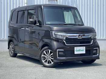 ホンダ Ｎ ＢＯＸ カスタム L 純正ナビ 片側電動 シートヒーター LED　　