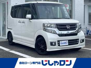ホンダ Ｎ ＢＯＸ カスタム SSブラックSパッケージ ワンオーナー ナビ　バックカメラ ETC