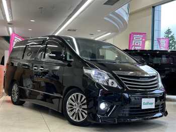 トヨタ アルファード 240S タイプゴールドⅡ 禁煙社外9inナビBカメ天吊SR半革