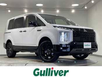三菱 デリカＤ：５ シャモニー 登録済未使用車 純正11型ナビ 後席モニター