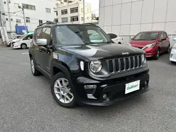 クライスラー・ジープ ジープ レネゲード リミテッド 純ナビ付D ACC BSM 黒革 ドラレコ