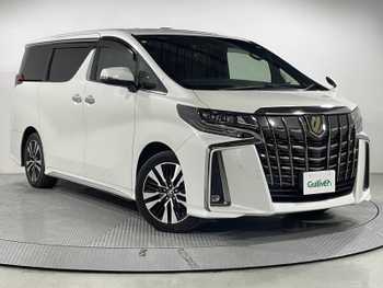 トヨタ アルファード S タイプゴールド 禁煙 サンルーフ 純正9型DA 後席画面 三眼