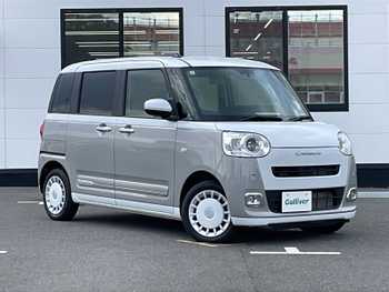 ダイハツ ムーヴ キャンバス ストライプス G 純正オーディオ AM/FM Bカメ スマアシ LED