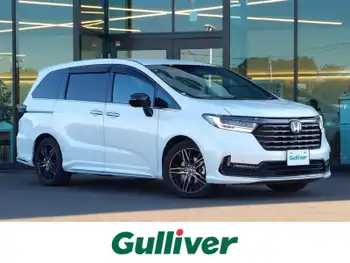 ホンダ オデッセイ ハイブリッド e:HEVアブソルート EXブラックED 純正11型ナビ 全方位 両側電動 後席モニタ