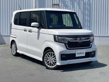 ホンダ Ｎ ＢＯＸ カスタム L ターボ 社外ナビ　フルセグTV　禁煙車バックカメラ