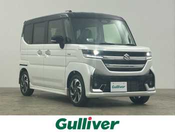 スズキ スペーシア カスタム HYBRID XS 届出済未使用車 9型ナビ全方位 衝突軽減