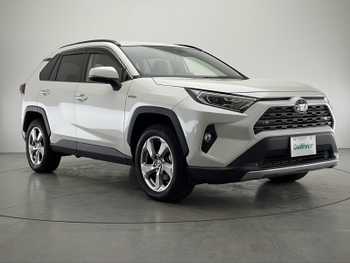 トヨタ ＲＡＶ４ ハイブリッドG 禁煙車 純正9型ナビTV レザーシート ETC