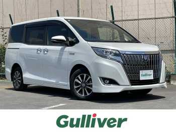 トヨタ エスクァイア ハイブリッド Gi 純正ナビ 天吊モニター シートヒーター
