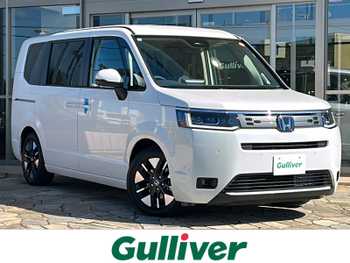 ホンダ ステップワゴン eHEV エアー EX 純正ナビ オットマン 後席モニタ ソナー