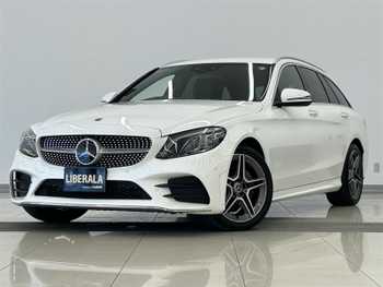 メルセデス・ベンツ Ｃ２００ ステーションワゴン アバンギャルドAMGライン 純正ナビ シートヒーター レザーシート