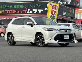 トヨタ カローラ クロス Z 禁煙1オーナーガラスルーフモデリスタ半革