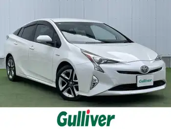 トヨタ プリウス A ツーリングセレクション 純正9型ナビ Bカメラ 黒革暖席 HUD BSM LED