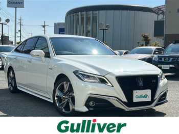トヨタ クラウン ハイブリッド RS アドバンス ワンオーナー 　純正SDナビ　ETC