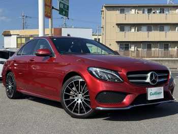 メルセデス・ベンツ Ｃ２５０ スポーツ レーダーSPKG ナビ フルセグ Bカメラ 黒革
