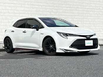 トヨタ カローラ スポーツ ハイブリッドG Z フルエアロ ウッドコンビハンドル ドラレコ