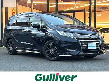 ホンダ オデッセイ アブソルート・EXホンダセンジング 衝突軽減 両パワ 9型ナビ Pアシスト BSM