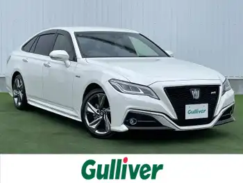 トヨタ クラウン ハイブリッド RS 禁煙車 純正ナビ ドラレコ 席暖房 クルコン