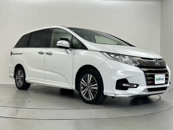 ホンダ オデッセイ G エアロ ホンダセンシング 禁煙車 4WD 純正ナビ 両側電動 衝突軽減