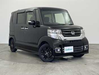 ホンダ Ｎ ＢＯＸ カスタム SSブラックSパッケージ ナビ 両側パワスラ HID Bカメラ ETC