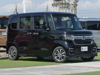 ホンダ Ｎ ＢＯＸ カスタム L 1オナ 純正ナビ TV BT 両側電動 ACC ETC