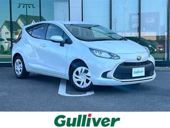 トヨタ アクア G 10.5型ナビ/全周囲/自動駐車/ETC/禁煙車