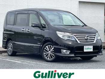 日産 セレナ ハイウェイスター Sハイブリッド ナビ Bカメ 天吊りモニター エマブレ ETC