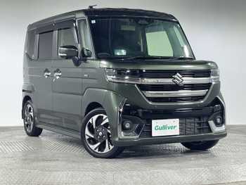 スズキ スペーシア カスタム HYBRID XS ターボ 純正ナビ 全方位 セーフティS 両側電動