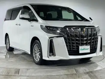 トヨタ アルファードハイブリット S タイプゴールド 純正フリップダウンモニター フルセグ ETC