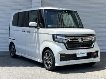 ホンダ Ｎ ＢＯＸ カスタム L 社外ナビ　BT接続　ホンダセンシング　ETC