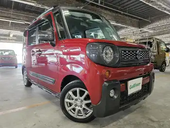 スズキ スペーシア ギア HYBRID XZ ワンオーナー パナソニックナビ  ETC
