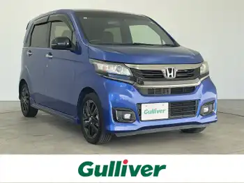 ホンダ Ｎ ＷＧＮ カスタムGターボ SS 2トーンカラースタイルP 社外ナビ バックカメラ ハーフレザーシート