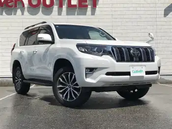 トヨタ ランドクルーザー プラド TX Lパッケージ 禁煙車 社外ナビ Bカメラ サンルーフ ETC